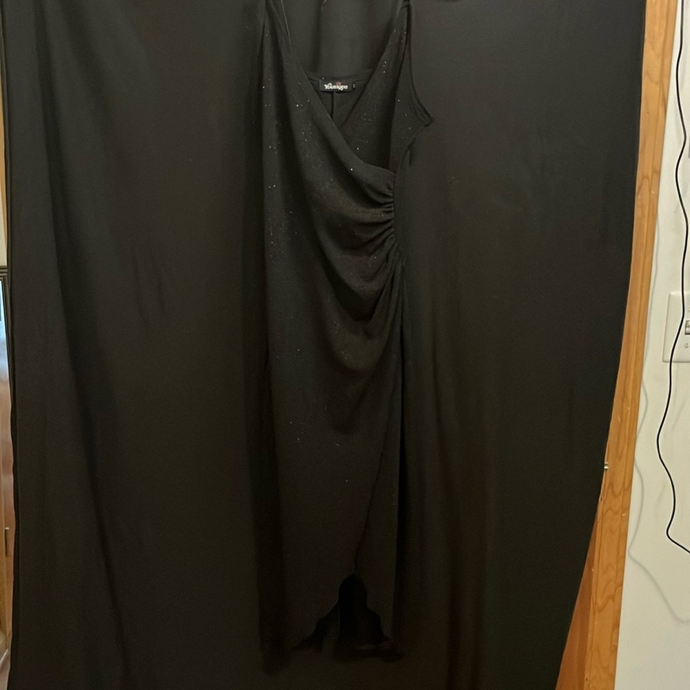 Black sparkly cocktail dress